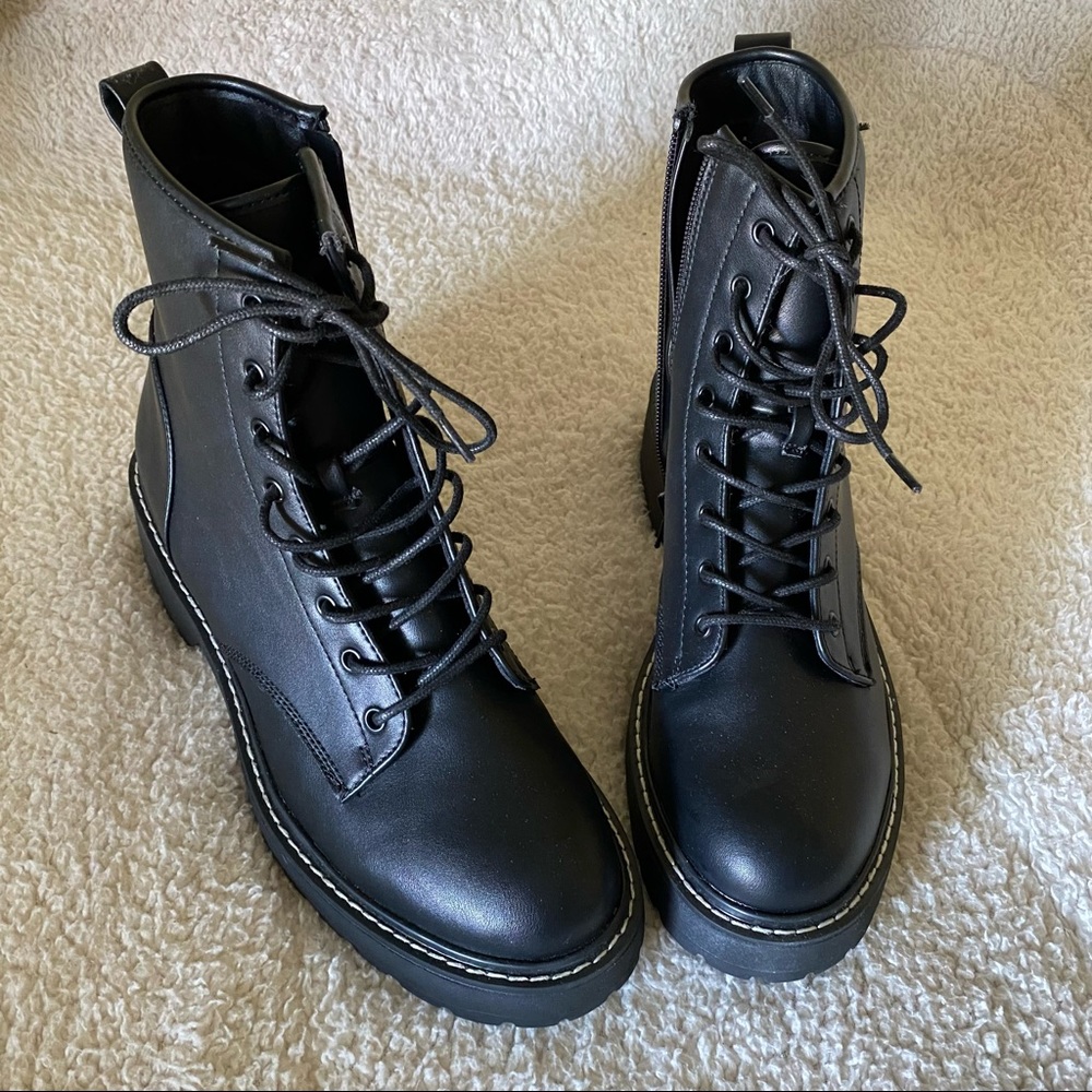 Madden Girl Combat Boots